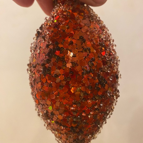 Glittering Red Holiday Ornaments Set of 16 - Picture 3 of 4